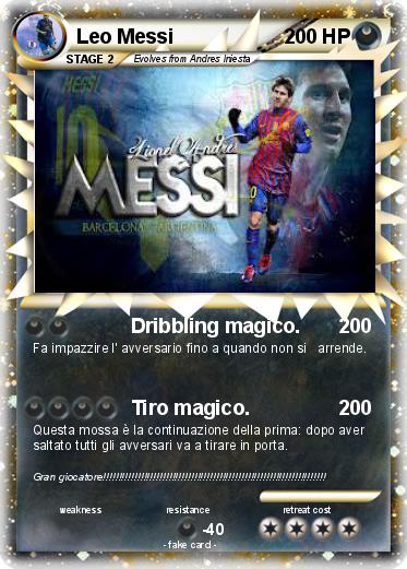 Pokemon Leo Messi