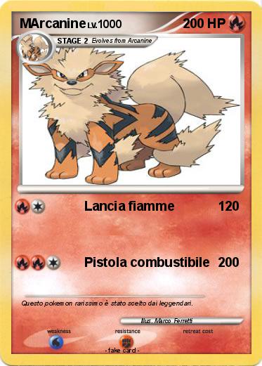 Pokemon MArcanine