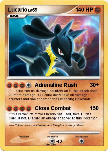 Pokemon Lucario