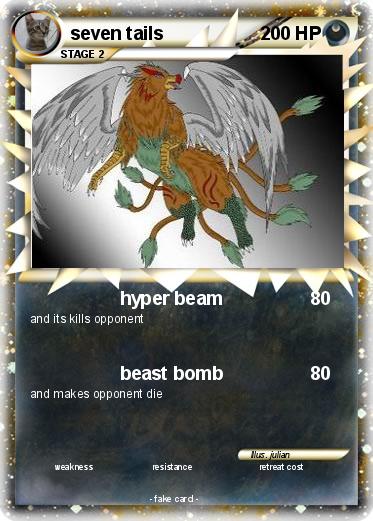 Pokemon seven tails