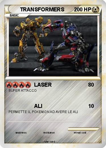 Pokemon TRANSFORMERS