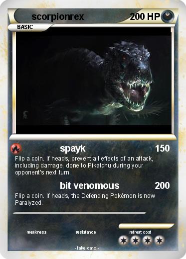 Pokemon scorpionrex