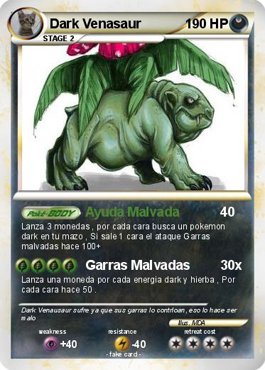 Pokemon Dark Venasaur