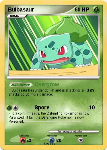 Pokemon Bulbasaur