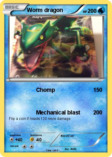 Pokemon Worm dragon