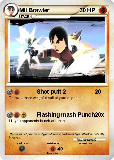 Pokemon Mii Brawler