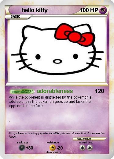 Pokemon hello kitty