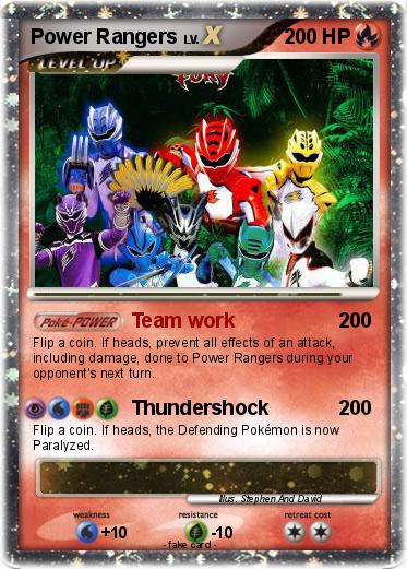 Pokemon Power Rangers