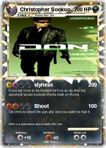 Pokemon Christopher Sookoo