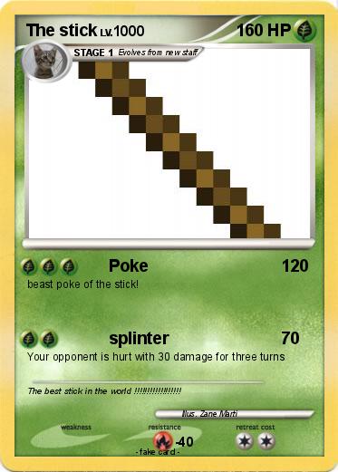 Pokemon The stick