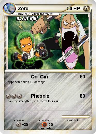 Pokemon Zoro