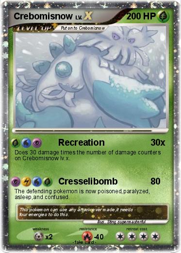 Pokemon Crebomisnow