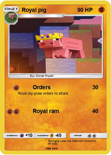 Pokemon Royal pig