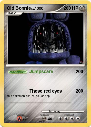 Pokemon Old Bonnie
