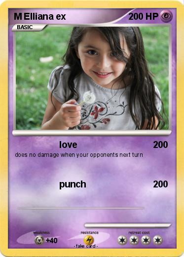 Pokemon M Elliana ex