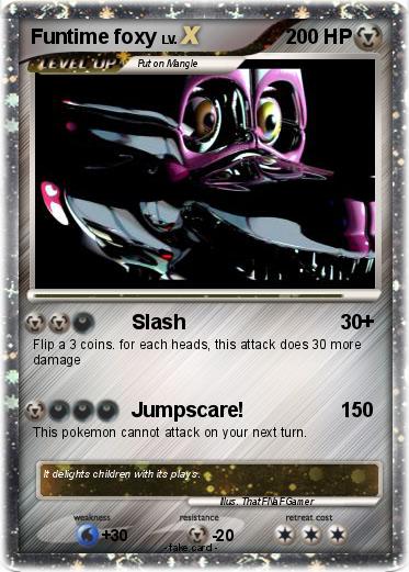 Pokemon Funtime foxy