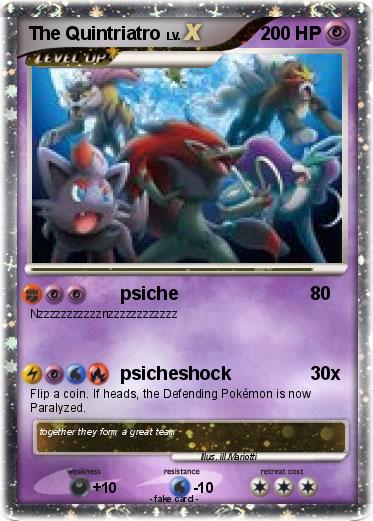 Pokemon The Quintriatro
