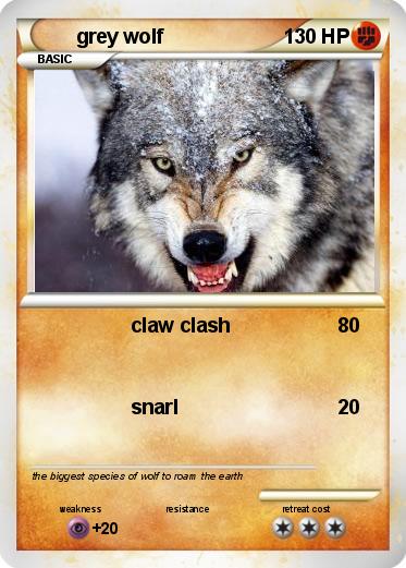 Pokemon grey wolf