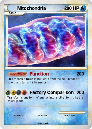 Pokemon Mitochondria