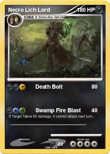 Pokemon Necro Lich Lord