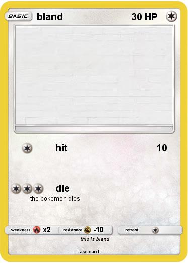 Pokemon bland