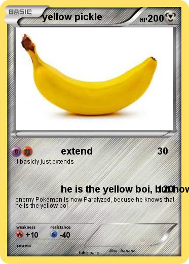 Pokemon yellow pickle