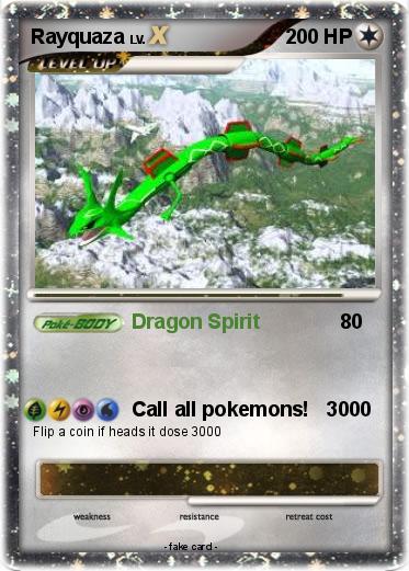 Pokemon Rayquaza