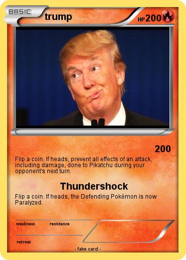 Pokemon trump