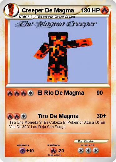 Pokemon Creeper De Magma