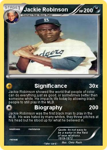Pokemon Jackie Robinson