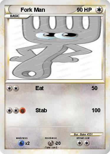 Pokemon Fork Man