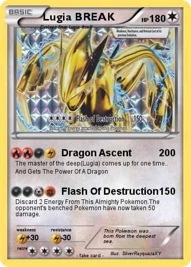 Pokemon Lugia BREAK