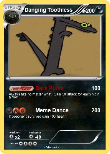 Pokemon Danging Toothless