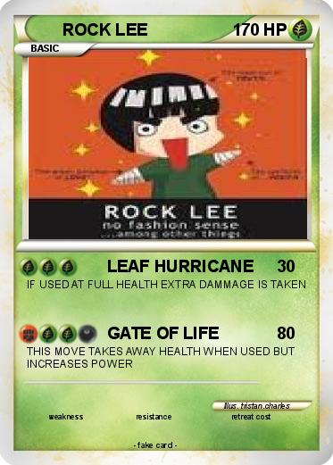 Pokemon ROCK LEE