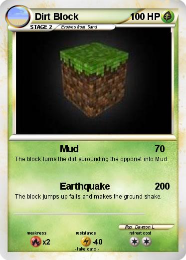 Pokemon Dirt Block