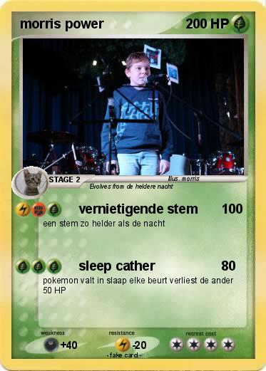 Pokemon morris power