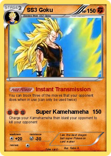 Pokemon SS3 Goku