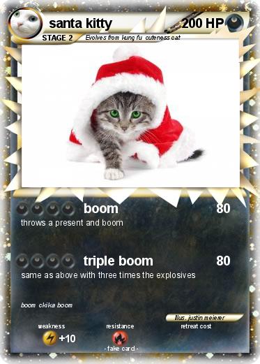 Pokemon santa kitty