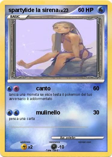 Pokemon spartylide la sirena