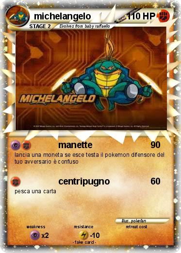 Pokemon michelangelo