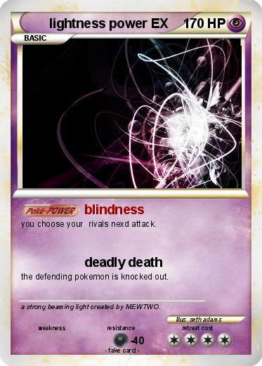 Pokemon lightness power EX