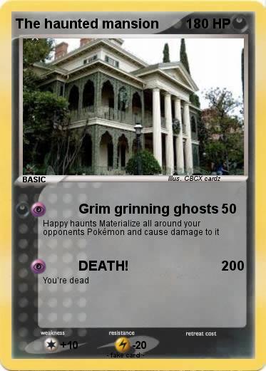 Pokemon The haunted mansion