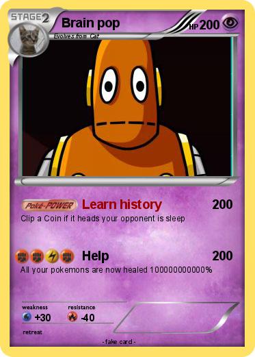 Pokemon Brain pop