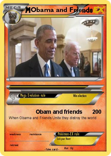 Pokemon Obama and Friends