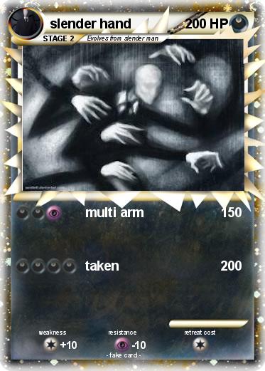 Pokemon slender hand