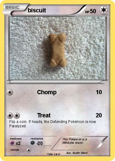 Pokemon biscuit