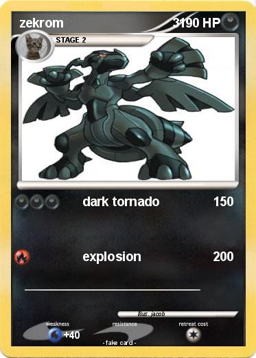Pokemon zekrom                               3