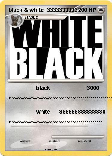 Pokemon black & white  3333333333