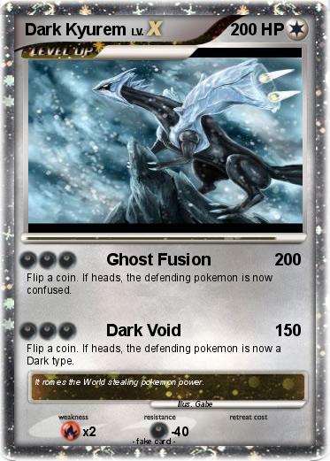Pokemon Dark Kyurem