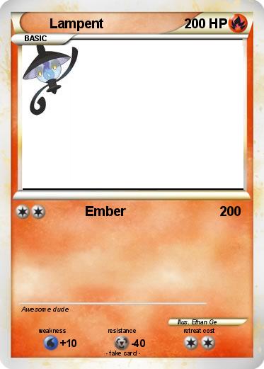 Pokemon Lampent